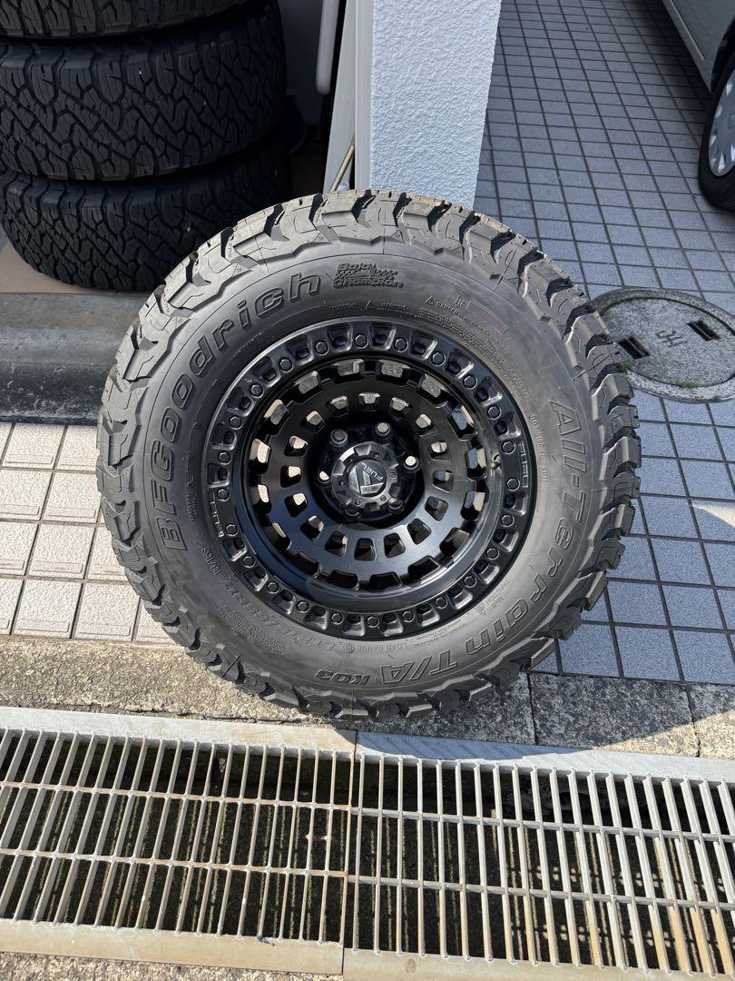 FUEL OFFROAD D633 ZEPHYR 17インチ ホイール 4本