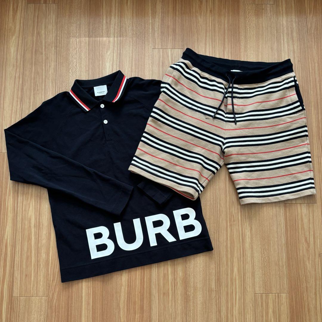 BURBERRY ポロシャツセットアップパンツ