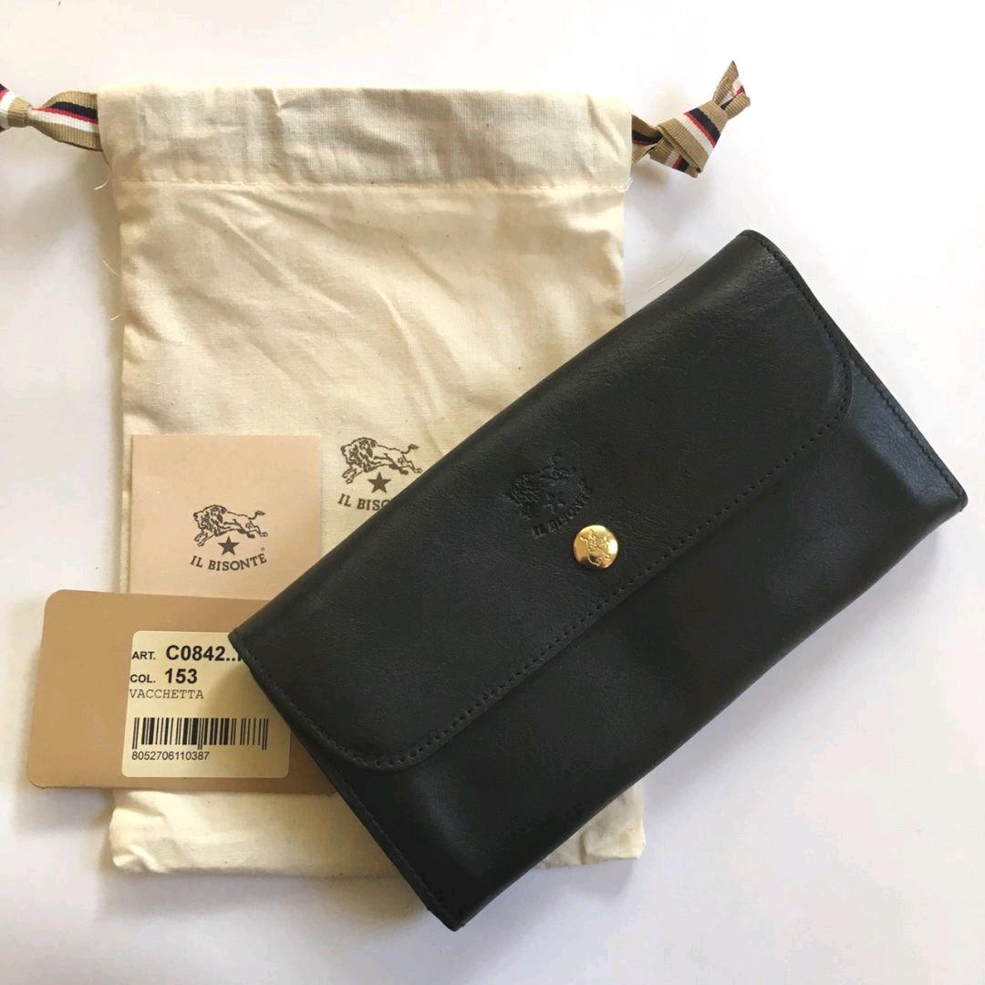 IL BISONTE イルビゾンテ 長財布 メンズ 本革 小銭入れ付き LONG