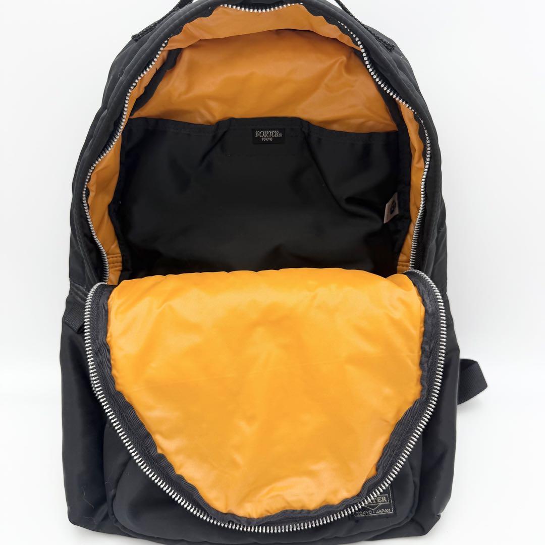 希少 極美品 ポーター タンカー リュック デイパック ブラック ナイロン