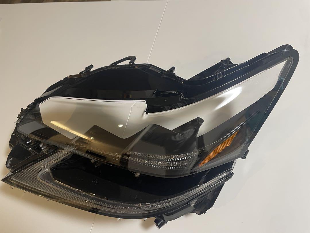 レクサス　LEXUS GS用　LEDフロントヘッドライトレンズ 左　レフト　美品