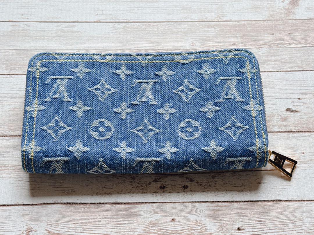 LV Louis vutton ジッピー・ウォレット デニム 長財布 未使用品