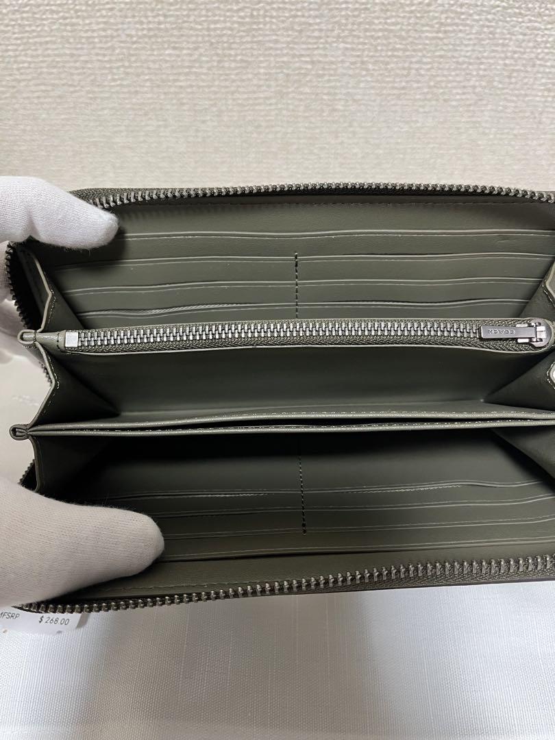 kaco❁⃘ ページお取り置きCOACH cc489グリーン アウトレット品