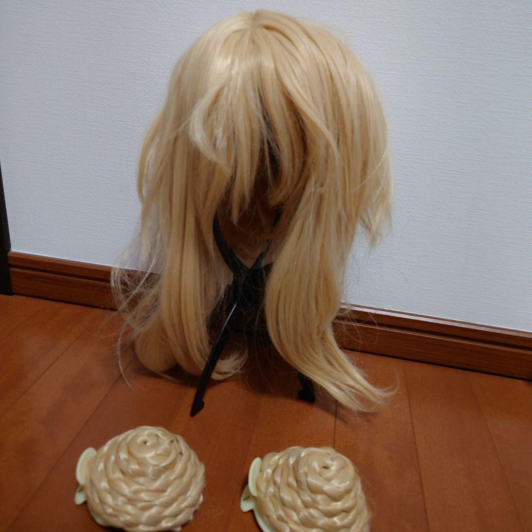 ヴァイオレット・エヴァーガーデン コスプレ衣装 ウィッグ 靴付き ほぼフルセット
