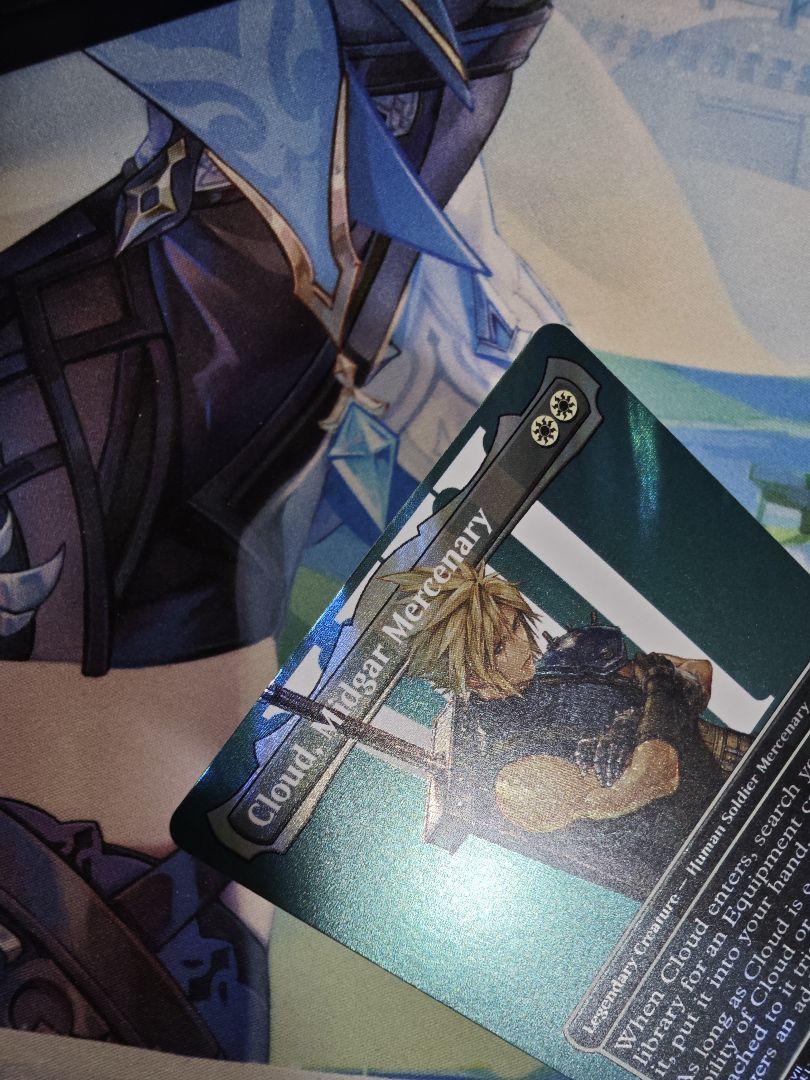 MTG ミッドガルの傭兵、クラウド 英語 サージFOIL マジック：ザ
