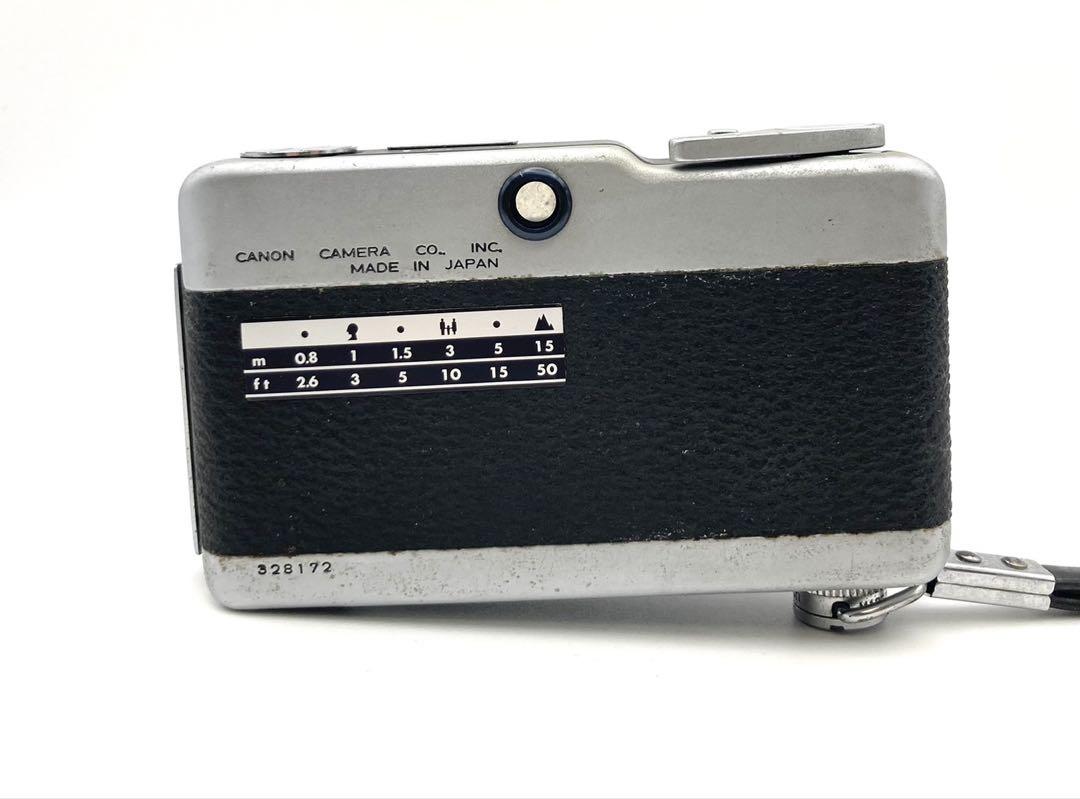 【完動品】Canon demi 初代 コンパクトカメラ 動作確認済 1963年 完動品】Canon demi 初代 コンパクトカメラ 動作確認済 1963年