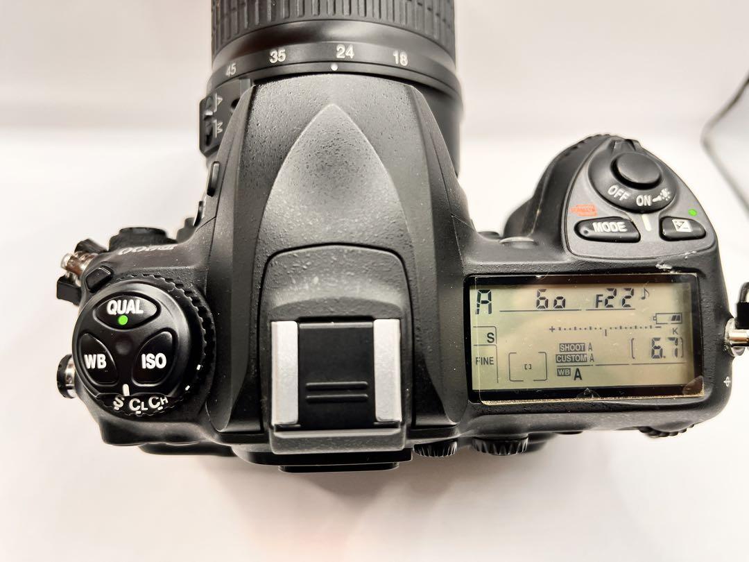 Nikon D200＋ED18-55mm＋バッテリーパック シャッター14000