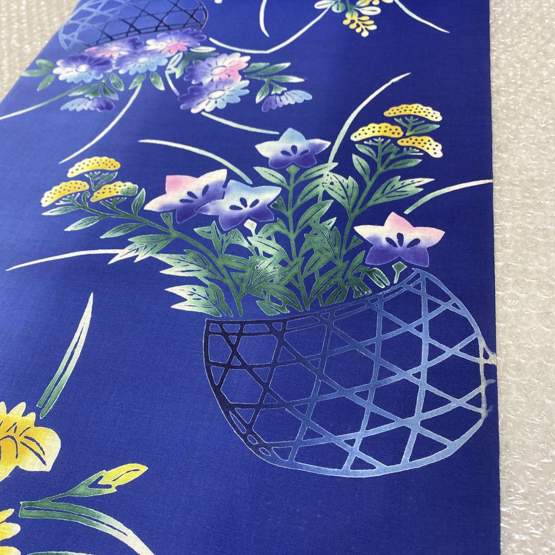 呉服屋 竺仙鑑製 ゆかた　生地　反物　ぼかし