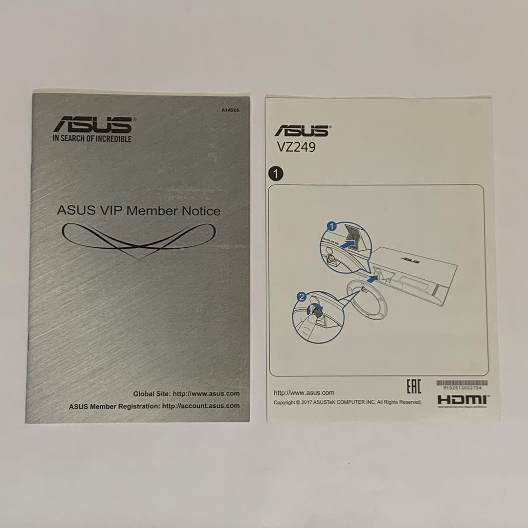 ASUS ゲーミングモニター 23.8インチ IPS 液晶 VZ249HR-J