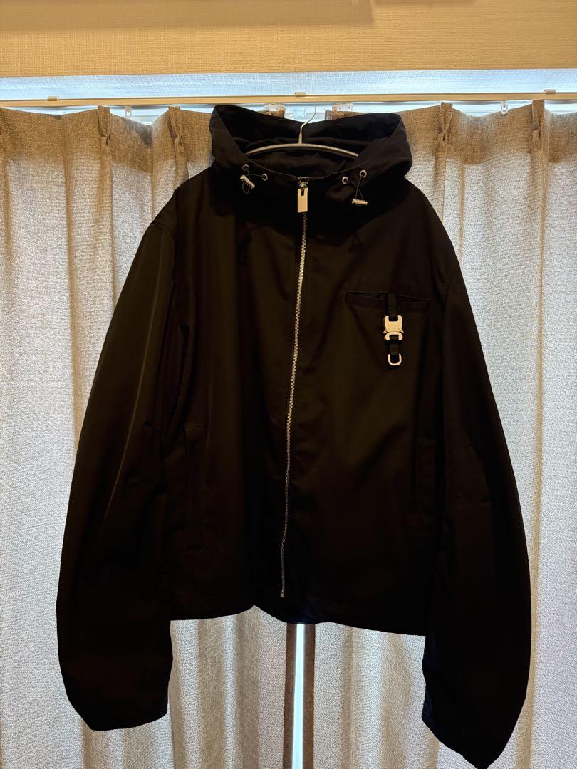 1017 ALYX 9SM ブラックナイロンジャケット XXL