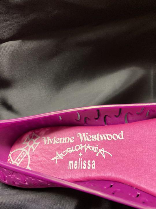 VivienneWestwood+Melissa パンプス　紫24.5cm