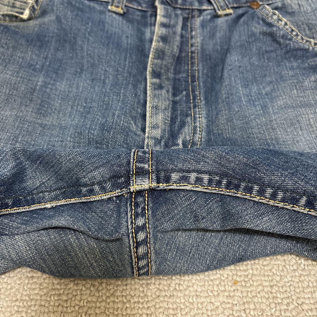 極上！60’s Lee 101Z サイド黒 片耳 W36 当て布 センター赤黒