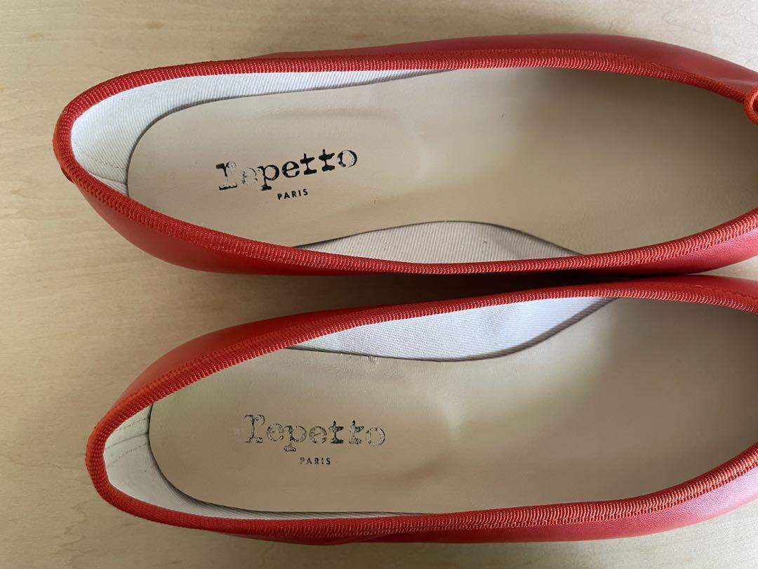 【未使用・訳あり】repetto レペット ブリジット 39½ (25cm)RD