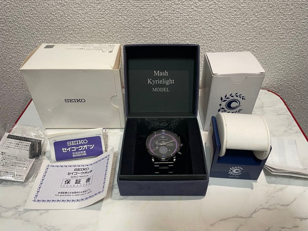 SEIKO Fate Grand Order マシュ 7T92-HBF0