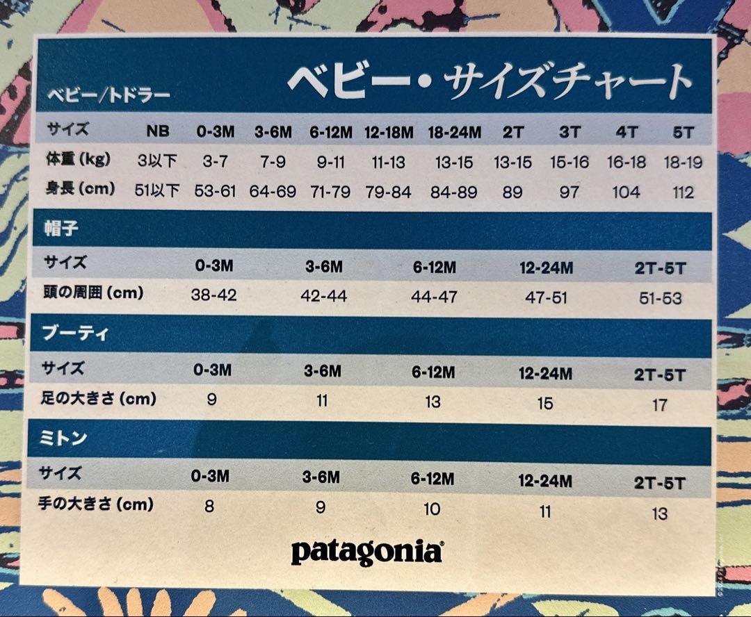 パタゴニア　ベビーダウン　セーター