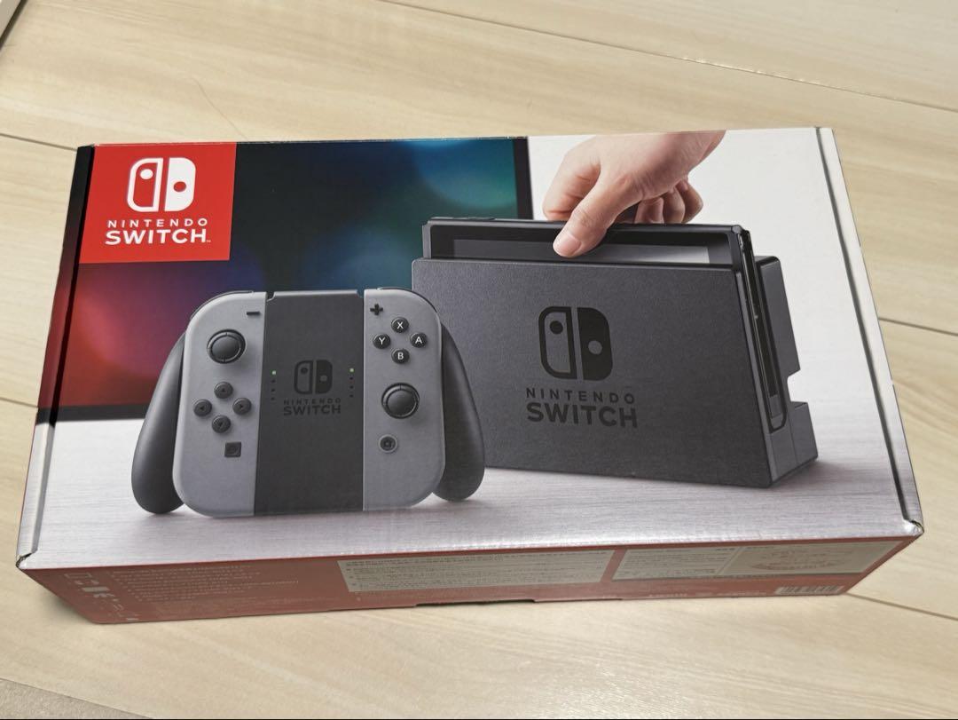 Nintendo Switch 本体　グレー　SDカードのおまけ付 Nintendo Switch 本体 グレー SDカード32GB付