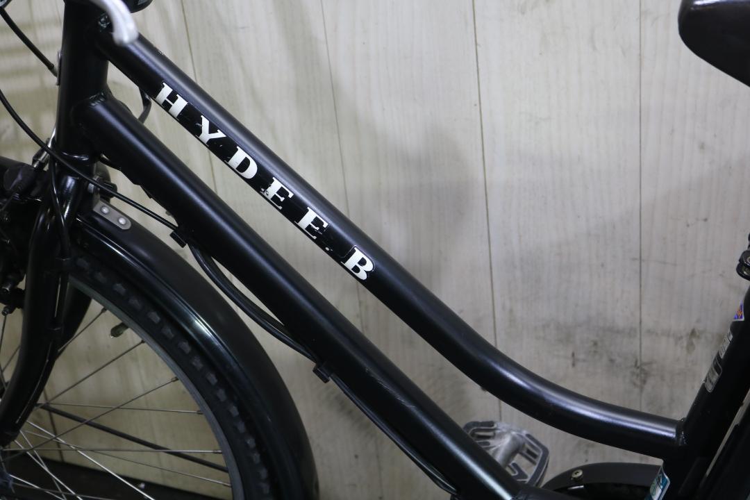 ブリヂストン ハイディビーHY6L61 26型 大容量リチウム8.1AH 黒