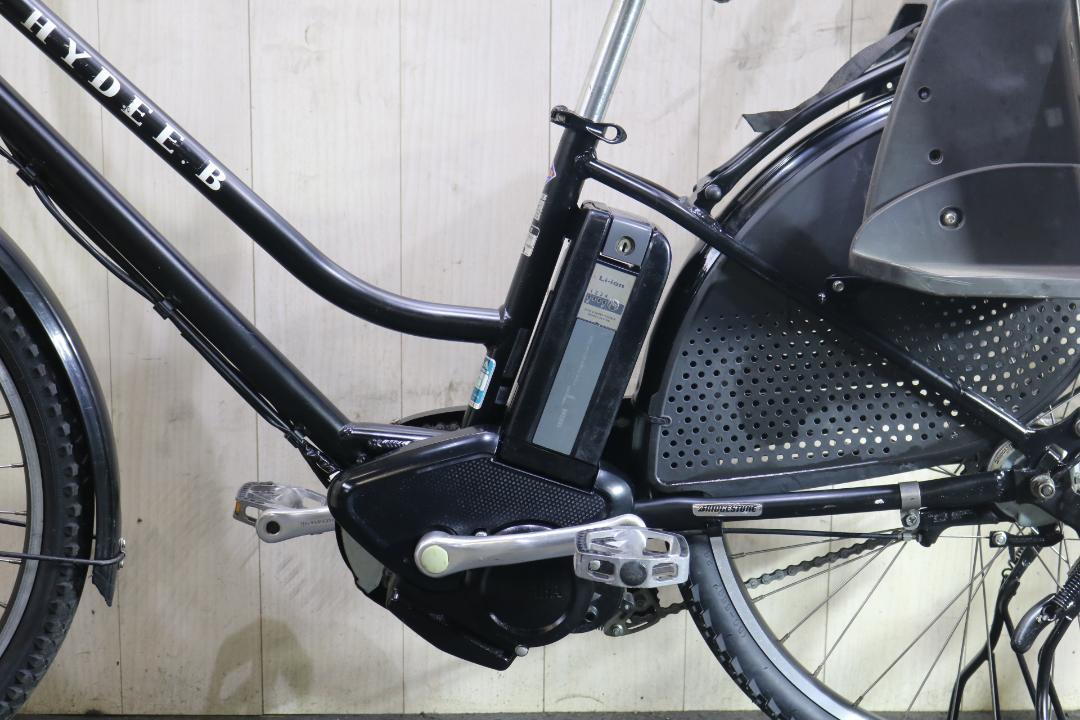 ブリヂストン ハイディビーHY6L61 26型 大容量リチウム8.1AH 黒