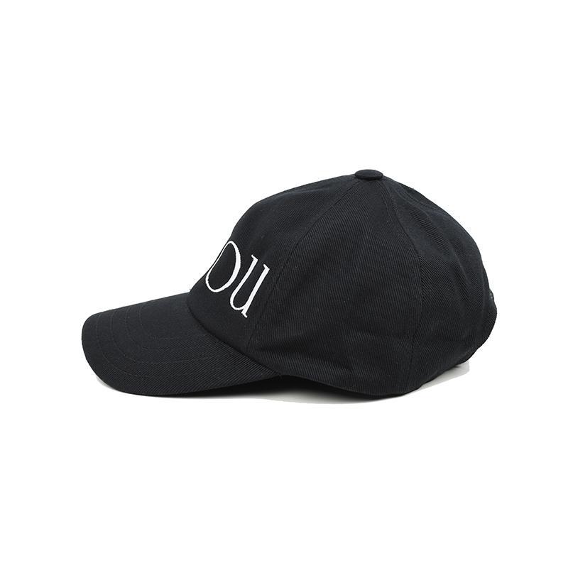 PATOU パトゥ コットン ブラックキャップ AC0400132 XS