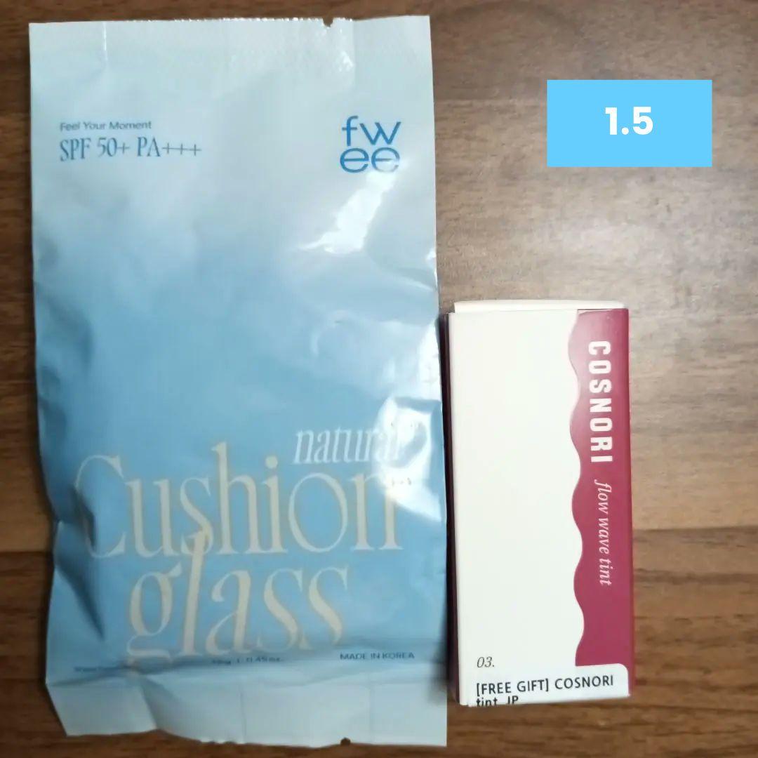 fwee 1.5 peach class & COSNORI ティント03