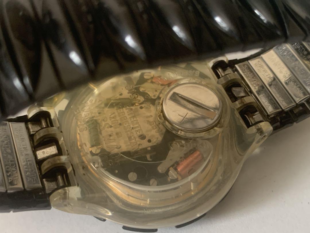 Swatch 初代アクアクロノ。1995年製。正常稼働。