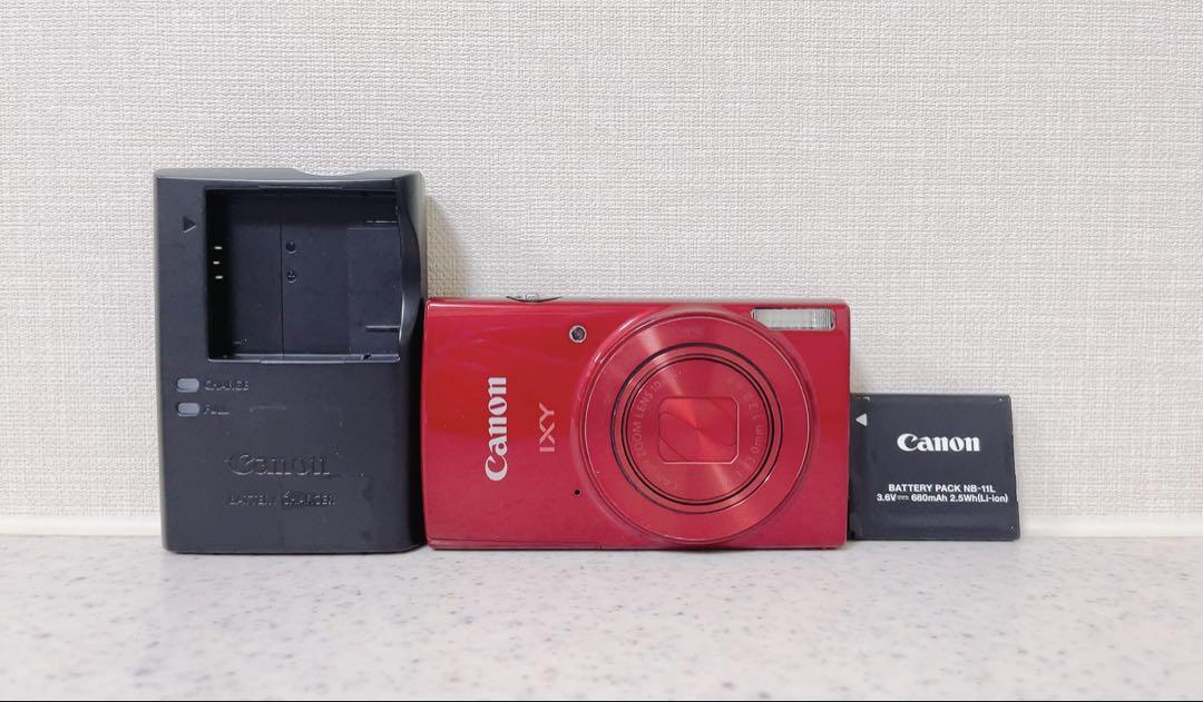 Canon IXY 190 レッド