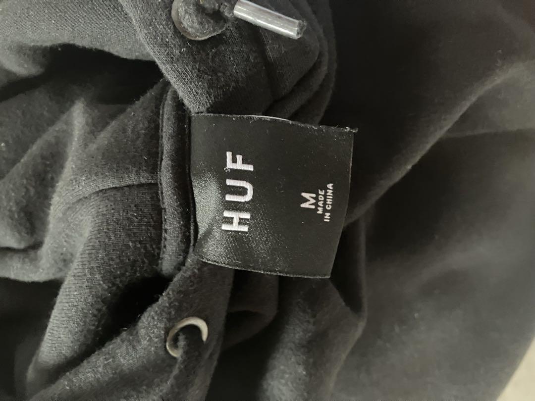 huf 黒パーカー
