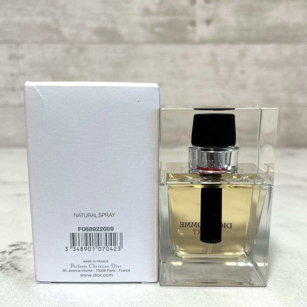 ほぼ満量　クリスチャンディオール オム スポーツ 50ml