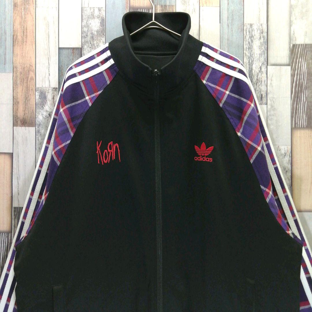 【タグ付き】adidas　Korn　アディダス　コーン　トラックジャケット