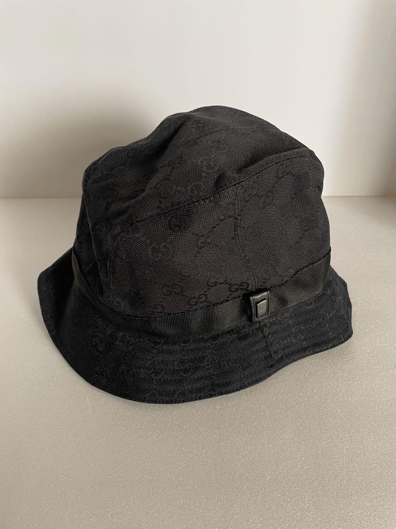 ともちゃん GUCCI グッチ バケット ハット Lサイズ ブラック