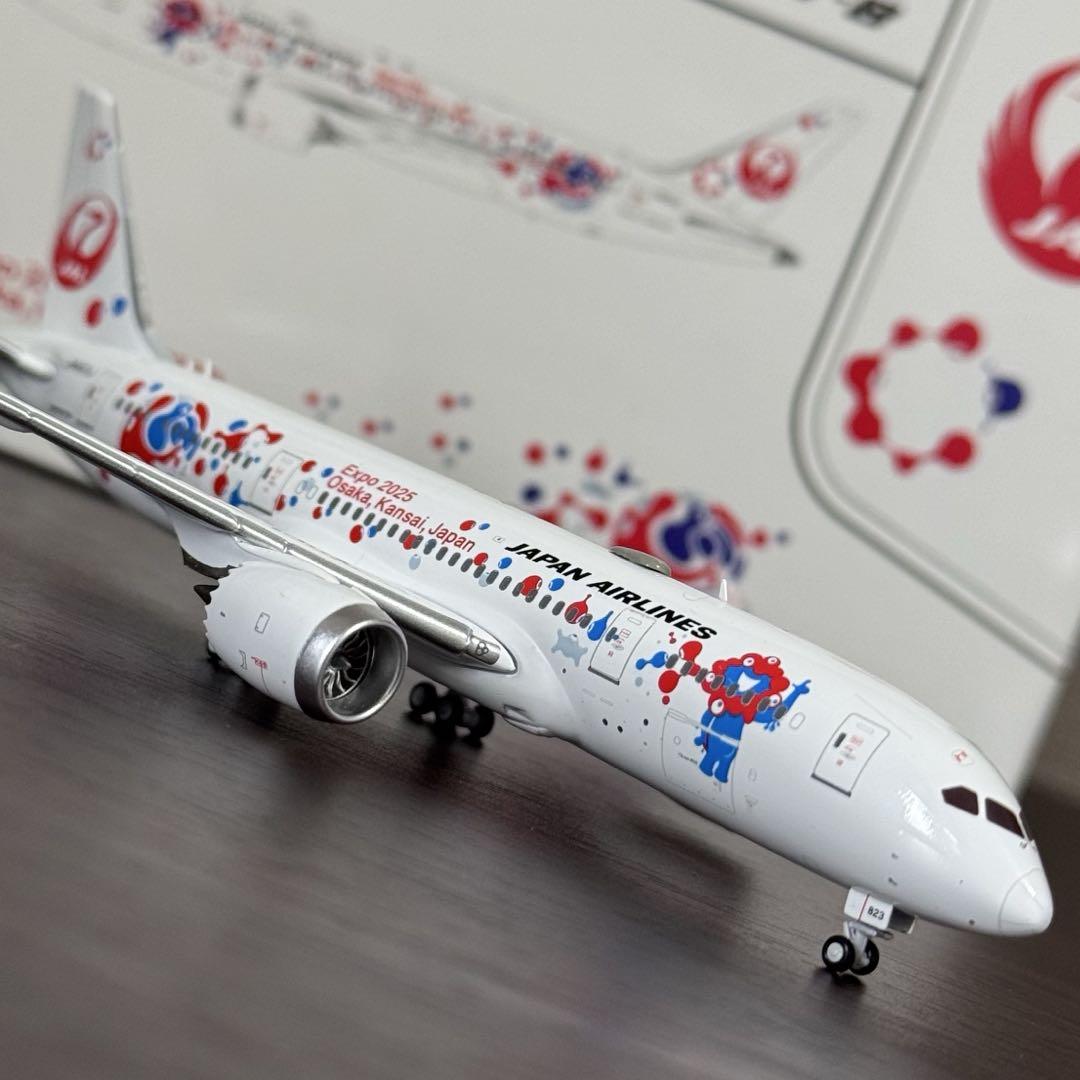 JCWings JAL B787-8 関西万博 JA823J 1/400