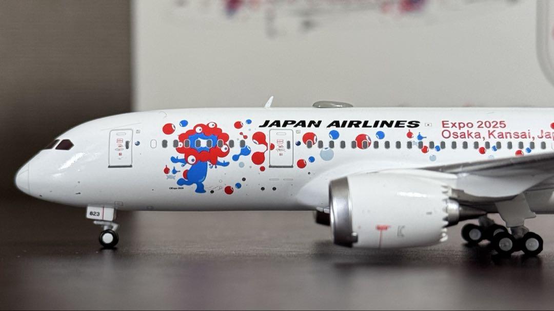 JCWings JAL B787-8 関西万博 JA823J 1/400