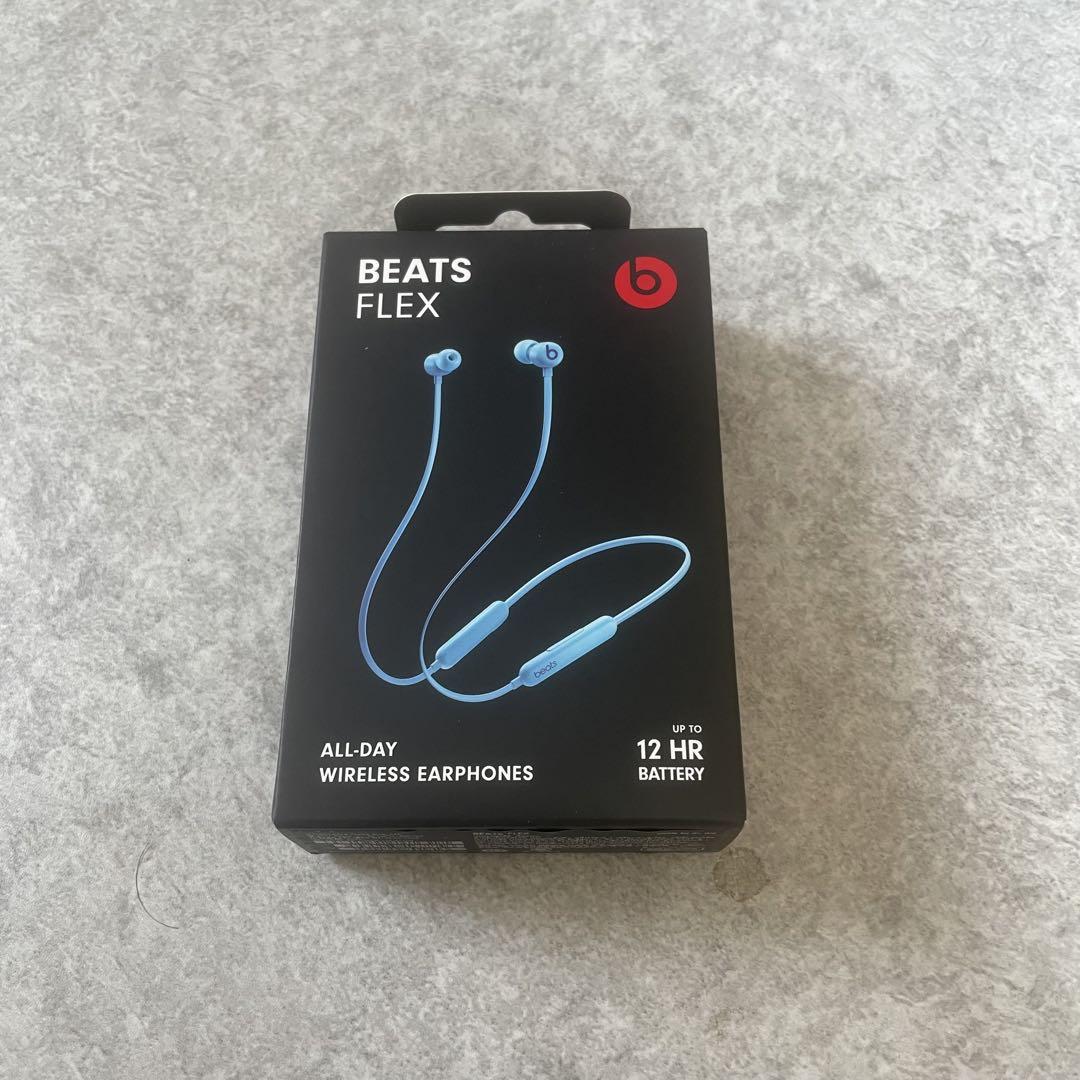 新品未開封】Beats Flex ワイヤレスイヤフォン フレームブルー
