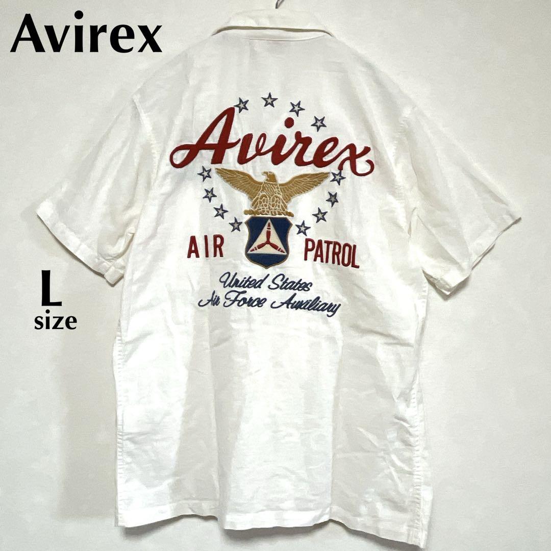 希少　Avirex アヴィレックス　L 極美品　半袖シャツ 即完売品