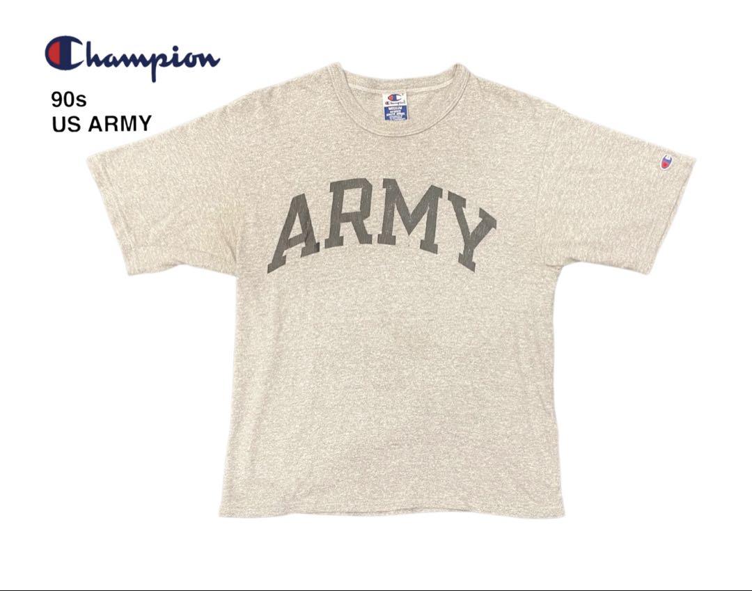 90s CHAMPION US ARMY Tシャツ ミリタリー チャンピオン