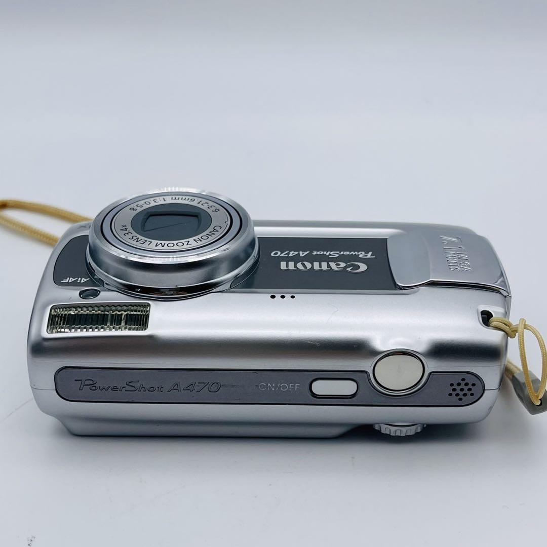 【美品動作確認済み】CANON POWERSHOT A470 PC1267 電池