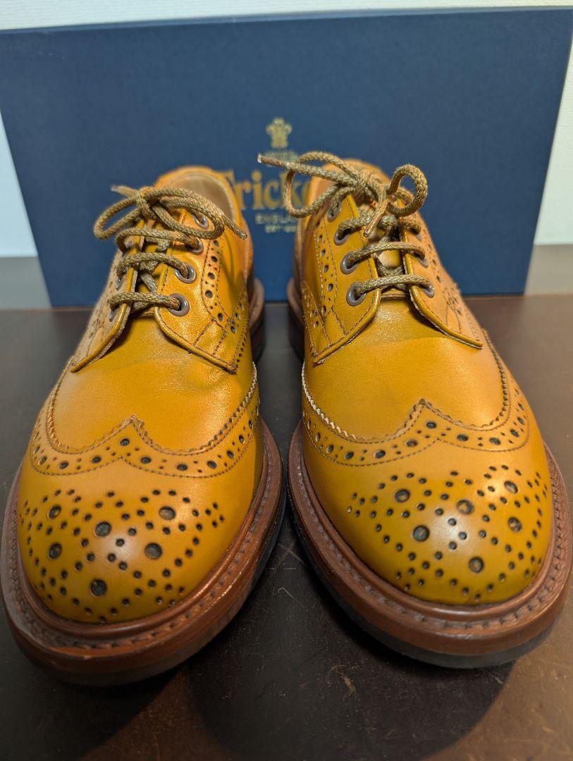 Tricker's Bourton ウィングチップシューズ 値下げ交渉お断り