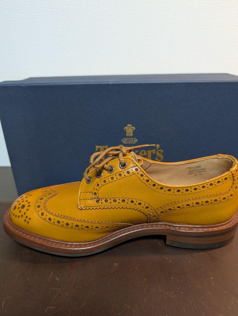 Tricker's Bourton ウィングチップシューズ 値下げ交渉お断り