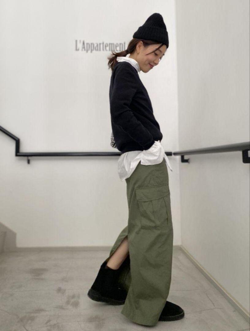 CIOTA　 Cargo Maxi Skirt