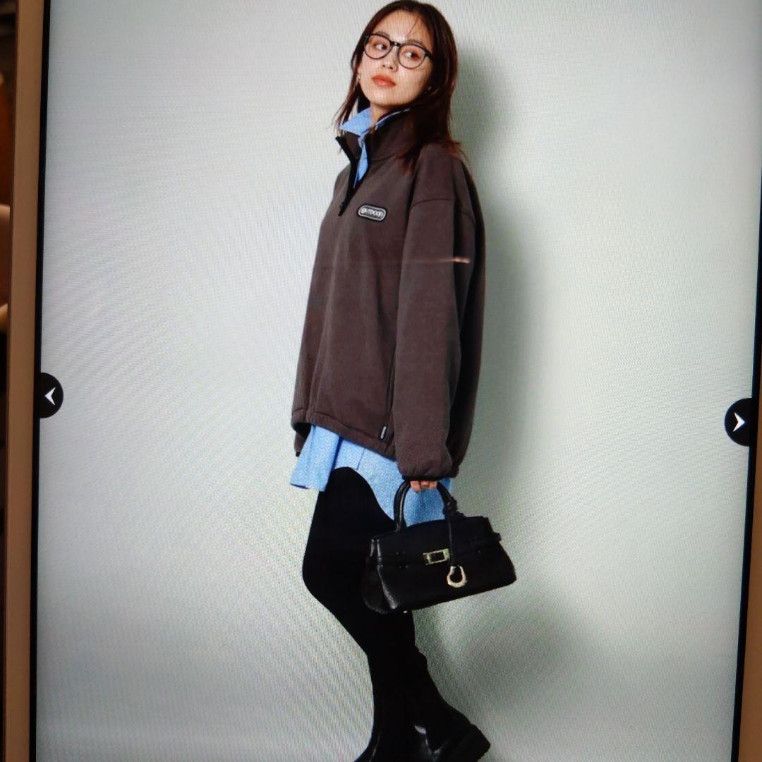 アルページュストーリー新品OUTDOORPRODUCTSハーフジップスウェット アルページュストーリー新品OUTDOORPRODUCTSハーフジップスウェット