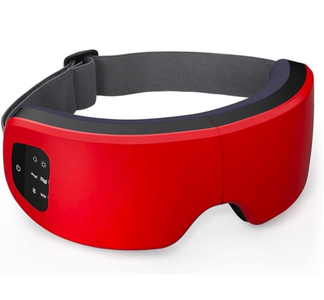 NIPLUX NP-ER20R RED アイピローアイマスク NIPLUX公式店】NIPLUX EYE RELAX│加圧と温熱で目元じんわ～り