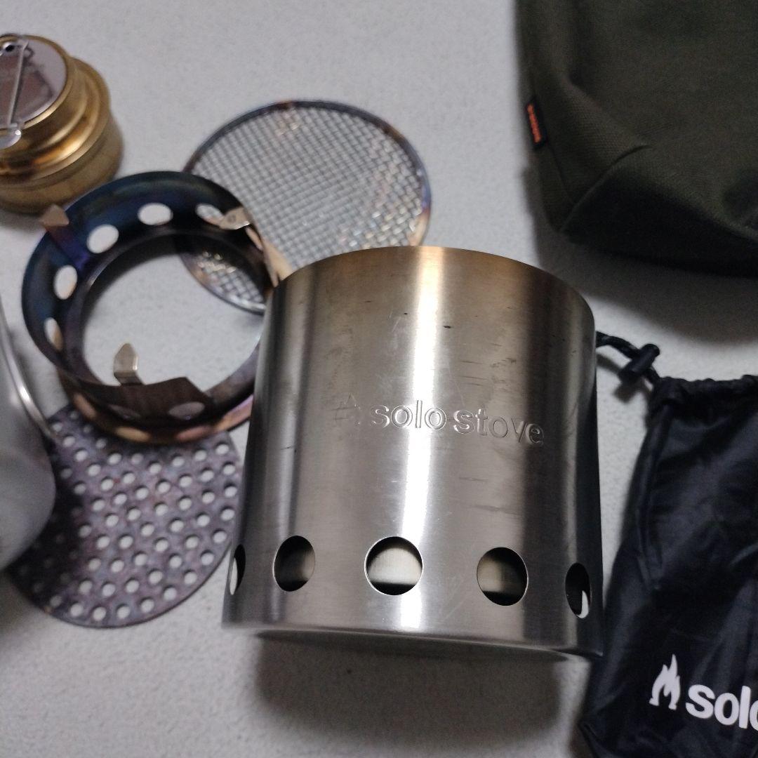 solo stove ライト　スノーピークトレック900 アルコールストーブ