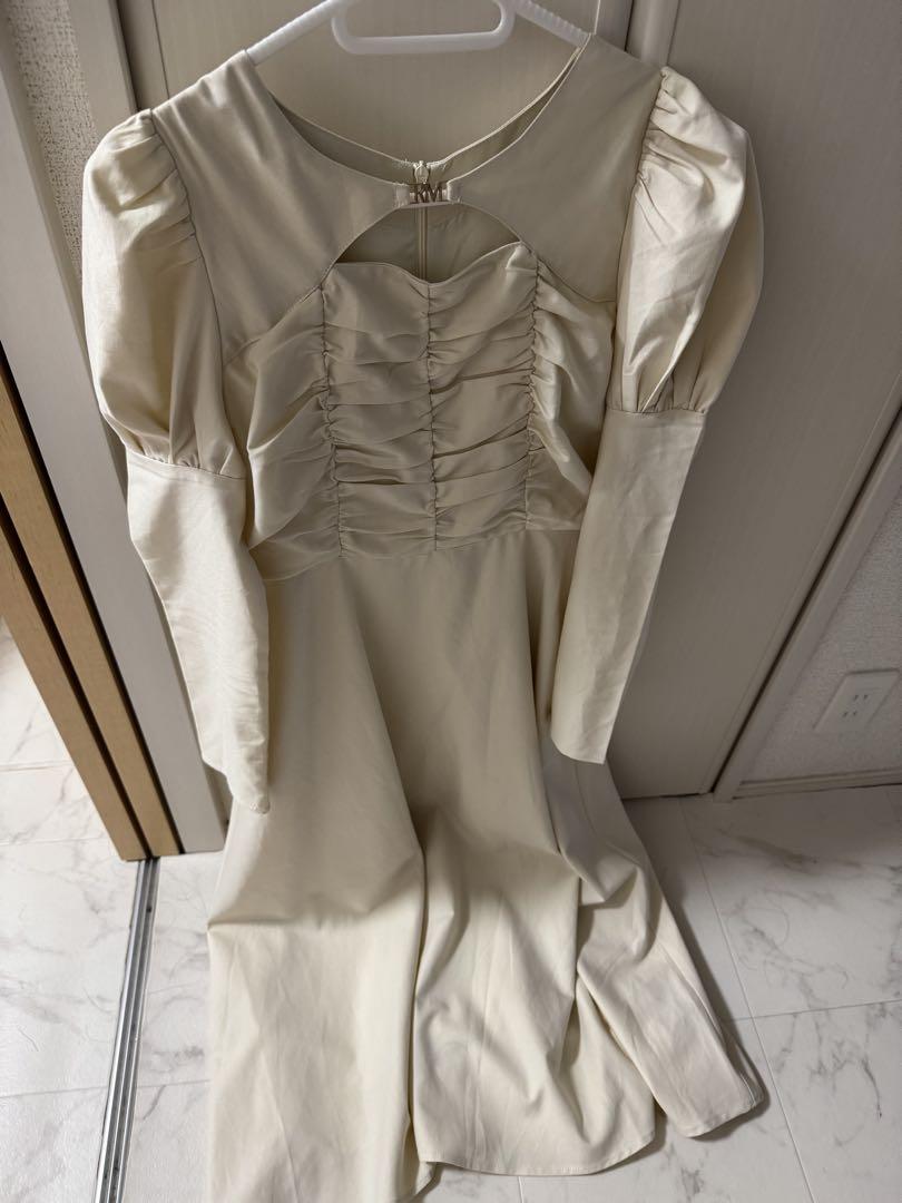ミ　Rosé Muse decolletage charm dress