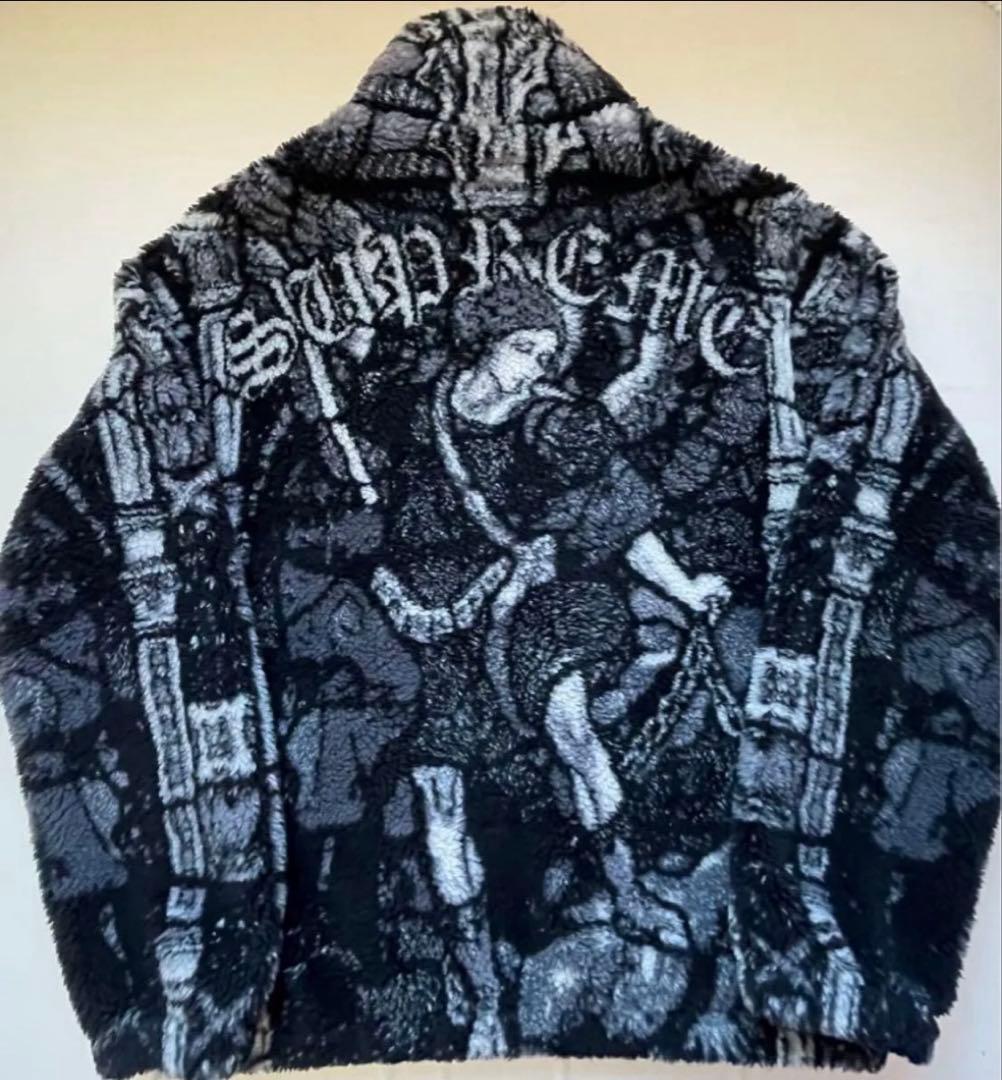 ジャケット・アウター Supreme Saint Michael Fleece Jacket Supreme Saint Michael Fleece Jacket