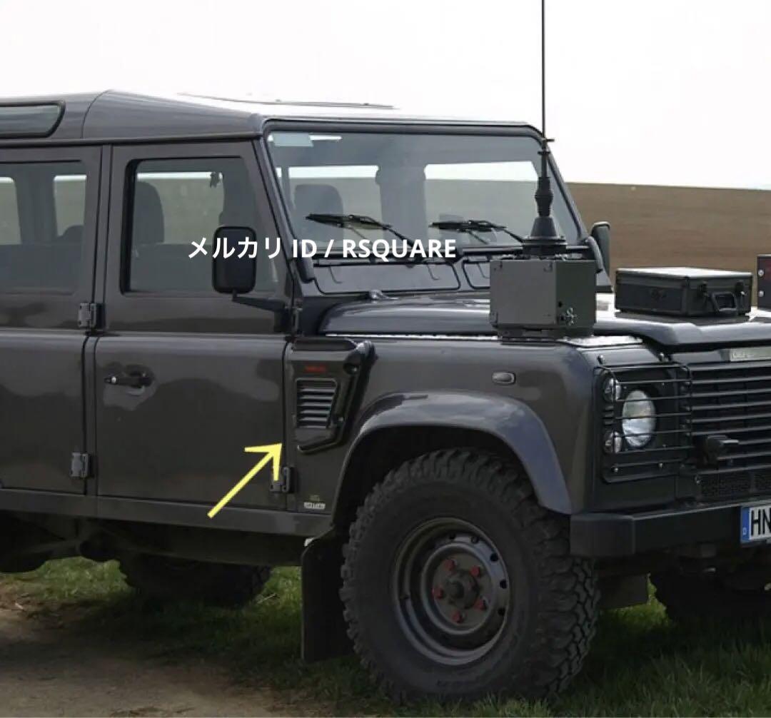 新品 Land Rover ディフェンダー 英軍用 ウルフ XD サイド ベント