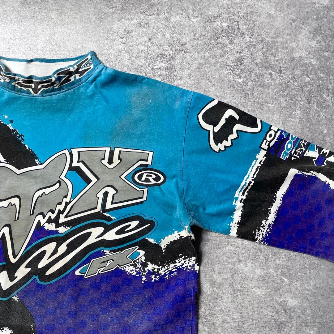 vintage FOX Racing モトクロスジャージ ブロークコア】 - メルカリ vintage FOX Racing モトクロスジャージ ブロークコア】 - メルカリ
