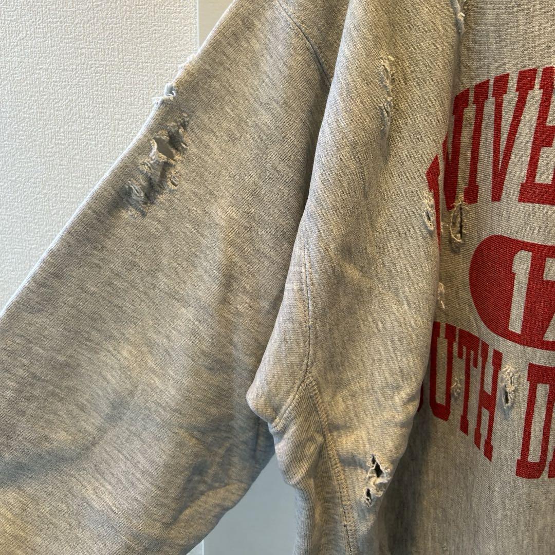 期間限定キャンペーン 80's reverse weave ボロスウェット サウスダコタ大学 トップス