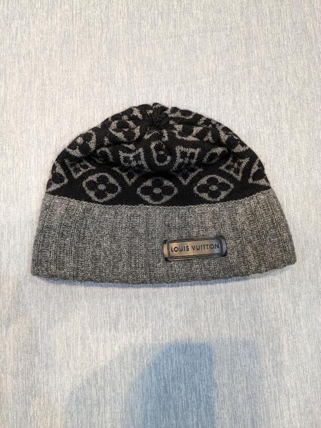ルイヴィトン LOUIS VUITTON　カシミア100% ニット帽