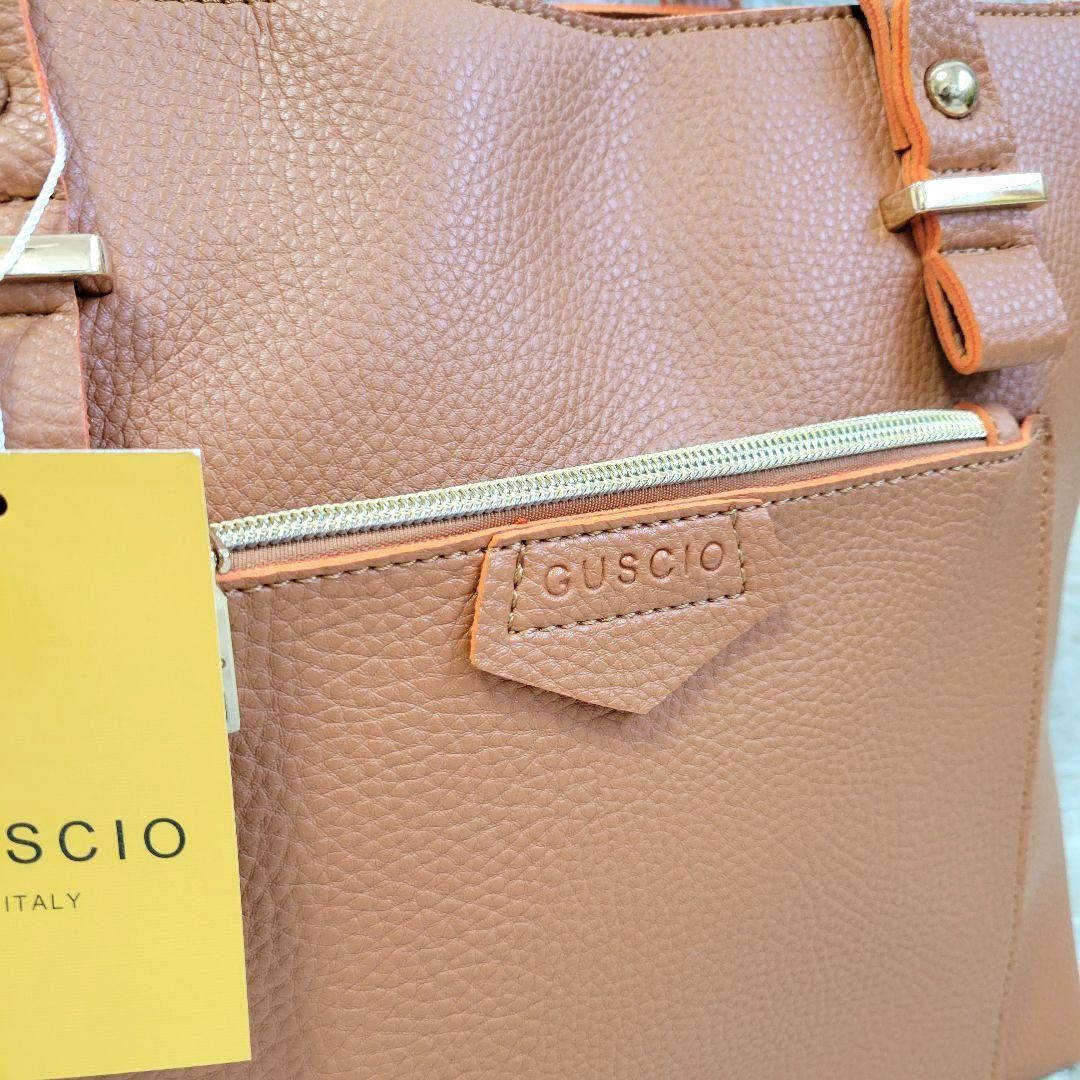 定番のお歳暮 新品✨️】グッシオ 本皮 マザーズバッグ ビジネス A4 バッグ バッグ