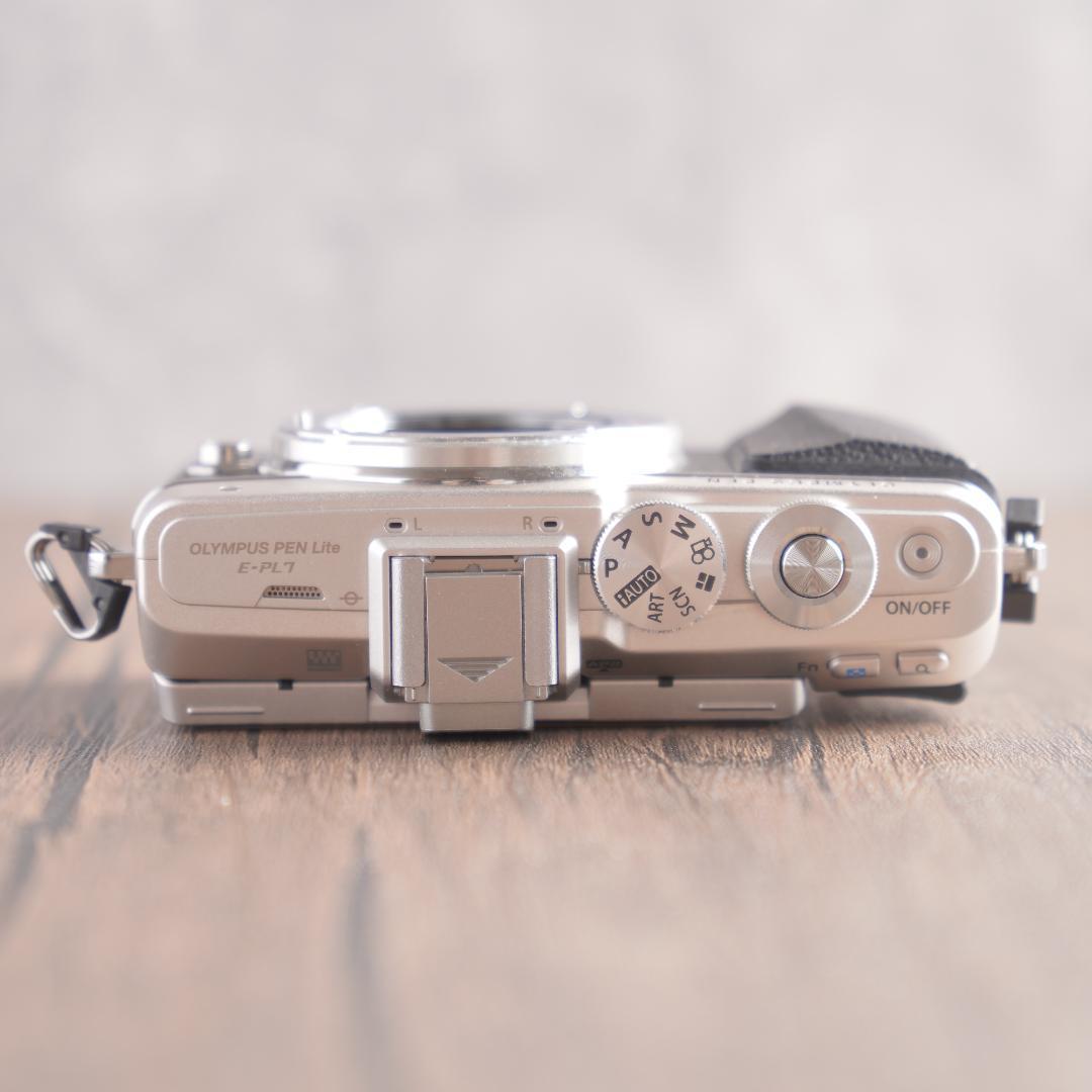 ショット数383回で新品級✨OLYMPUS PEN Lite E-PL7　261
